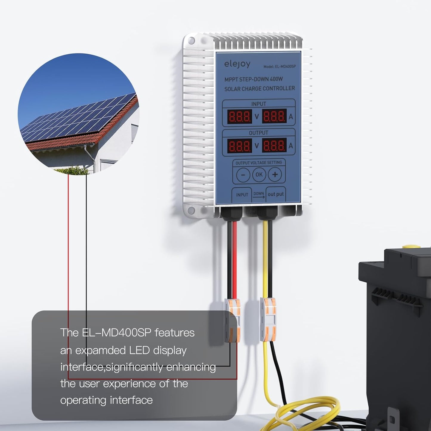 BUCK 12/24V ADJUSTABLE LED DISPLAY DC DC CONVERTER POWER CONVERTER STEP-DOWN 17-85V TO 3.3V-30V WATERPROOF