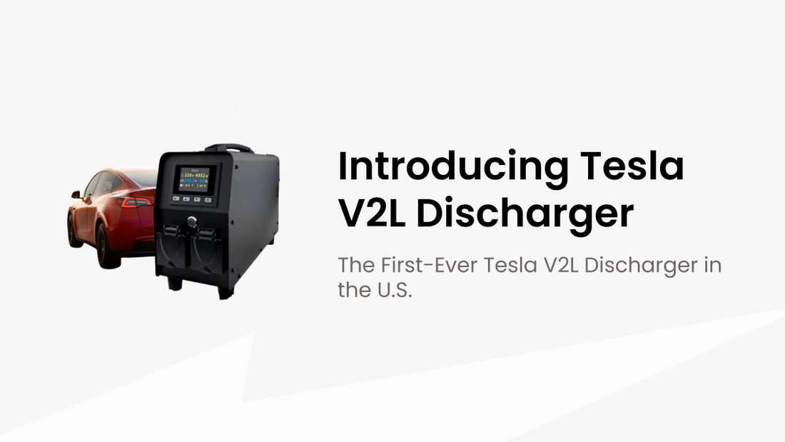 Elejoy Unveils the First-Ever Tesla V2L Power Discharger in the United States