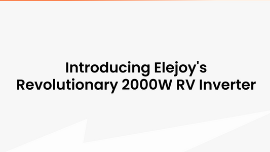 Introducing Elejoy's Revolutionary 2000W RV Inverter