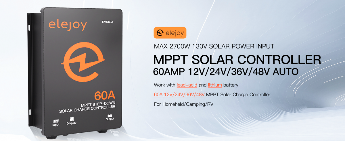 2700W MPPT Solar Charge Controller 60A 10V-60V Battery System Auto,Max ...