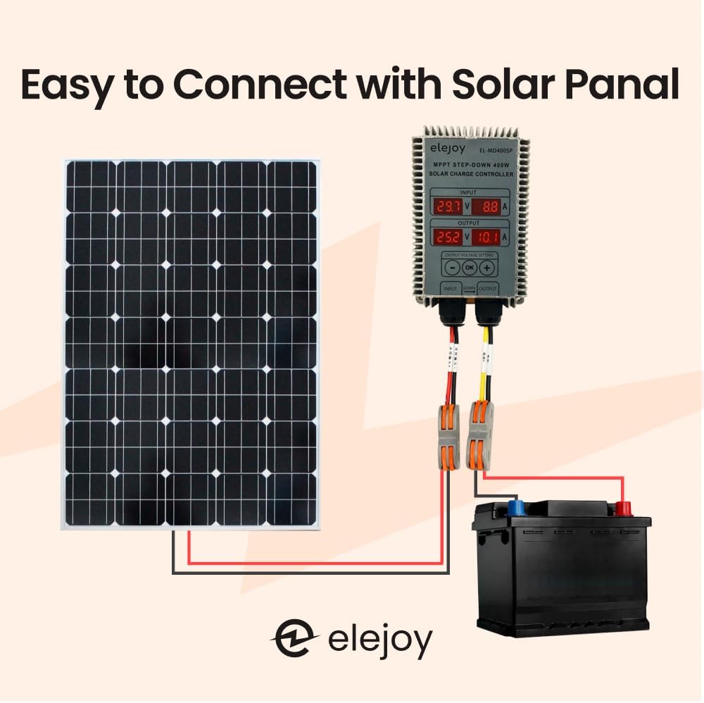Elejoy Solar Controller MPPT Solar Charge Controllers - Step Down – elejoy
