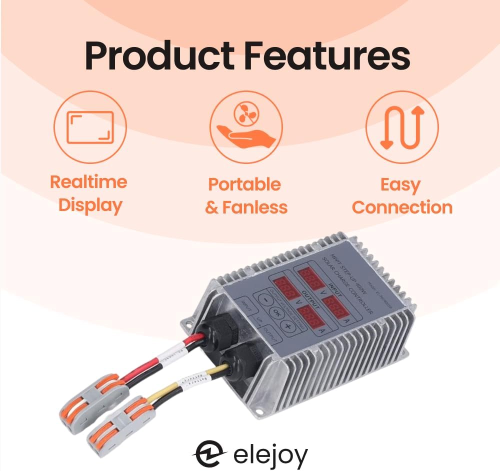 Elejoy Solar Controller MPPT Solar Charge Controllers - Step Down – elejoy