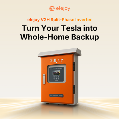 Pre-order Now | elejoy V2H, Turn Your Tesla into a Home Power Backup