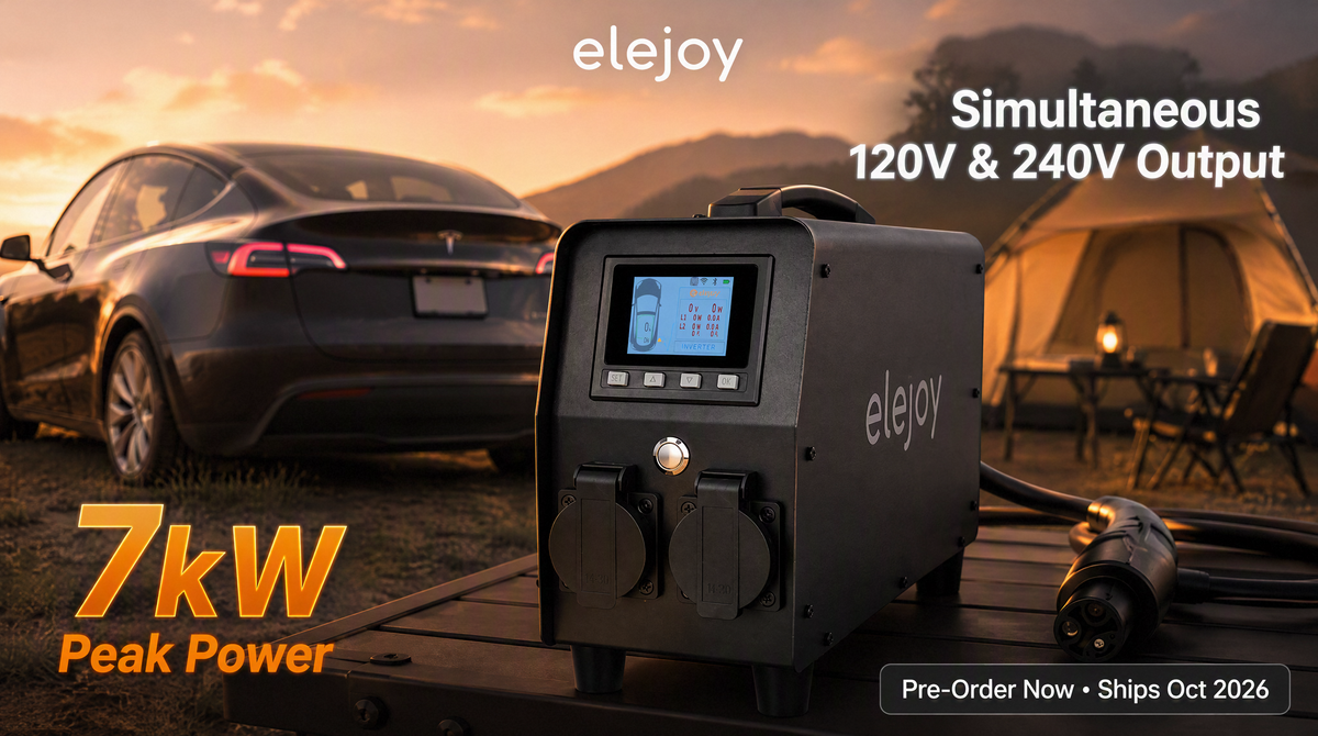 3000W 特斯拉 V2L 电源放电器